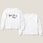 "You Got This" Motivatie Star Design (Voorkant /achterkant)