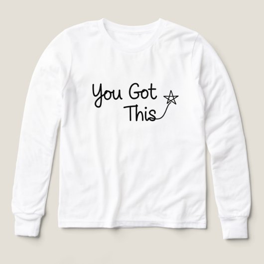 "You Got This" Motivatie Star Design (Voorkant)