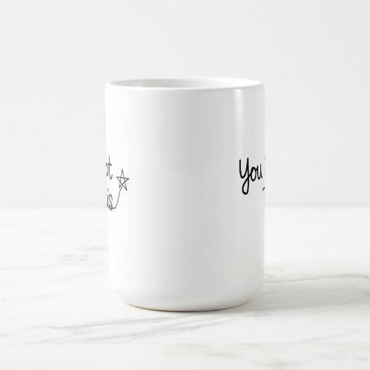 "You Got This" Motivatie Star Design Koffiemok (Center)