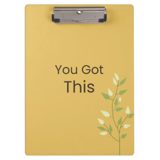 You Got This Motivational Clipboard Klembord