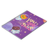 "You Got This" Schattige Notitieboek met een ruimt (Linkerzijde)