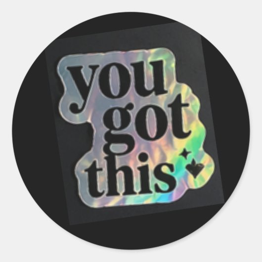 You got this sticker (Voorkant)