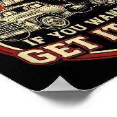 You Gotta Get Funny Dump Truck Driver Trucking Dad Poster (Hoek)