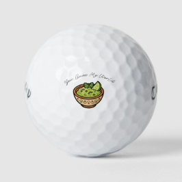 'You Guac My World' Huwelijks Verlovings Cadeautje Golfballen