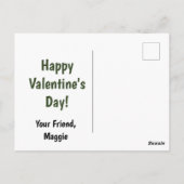 You Guac My World Valentine's Day Kid Friendly Briefkaart (Achterkant)