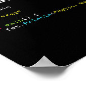You Had Me At Hello World Coding Cool Gaming Chris Poster (Hoek)