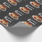 You Had Me at Tiramisu – Fun Food Print Cadeaupapier (Hoek)