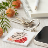 You Had the Power All Along Inspirational Quote Sleutelhanger (Voorkant Rechts)