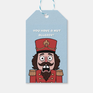 You Have a nut Allergy? Christmas Cadeaulabel