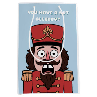 You Have a nut Allergy? Christmas Medium Cadeauzakje
