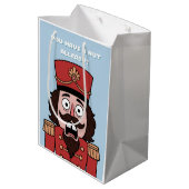 You Have a nut Allergy? Christmas Medium Cadeauzakje (Achterkant Gekanteld)