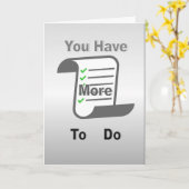 You Have More To Do Kaart (Gele Bloem)