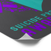 You - Heart & Ribbon Design Suicide Prevention Poster (Hoek)