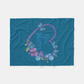 You Heart Suicide Prevention Awareness Fleece Deken (Voorkant (Horizontaal))