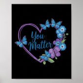 You Heart Suicide Prevention Awareness Poster (Voorkant)