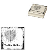 You Hold My Heart Rubberstempel (Gestempeld)