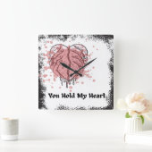 You Hold My Heart Vierkante Klok (Huis)