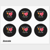 You Hold The Key To My Heart Ronde Sticker (Vel)