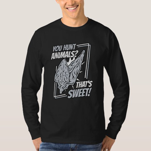 You Hunt Animals That's Sweet Flint Arrowhead Coll T-shirt (Voorkant)