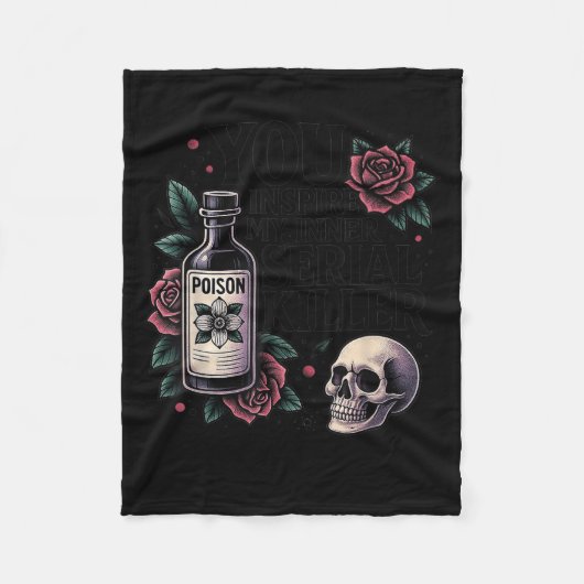 You Insre My Inner Serial Killer - Soky Season  Fleece Deken (Voorkant)