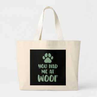 You kan me At Wof Grote Tote Bag