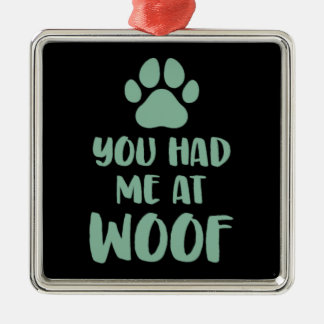You kan me At Wof Metalen Ornament