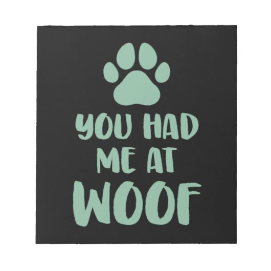 You kan me At Wof Notitieblok (Voorkant)