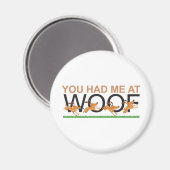 You kan me Wof Magneet (Voorkant / Achterkant)