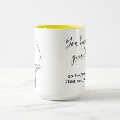 You keep me grounded mok (Midden)