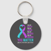 You Kindness Be Kind Suicide Prevention Awareness  Sleutelhanger (Voorkant)