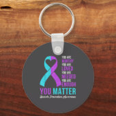 You Kindness Be Kind Suicide Prevention Awareness  Sleutelhanger (Voorkant)