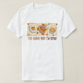 You Know Why I'm Here, Funny Thanksgiving Mouse T-shirt (Design voorkant)