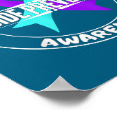 You Life S Suicide Prevention Awareness Teal Purpl Poster (Hoek)