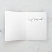 You light my campfire bedankkaart (Binnen)