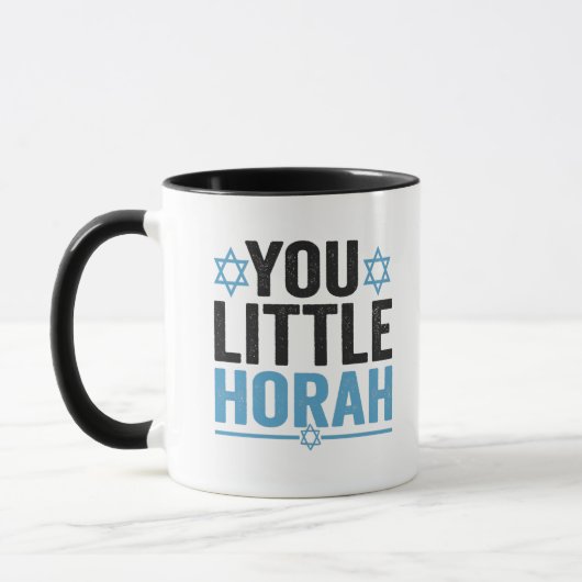 You Little Horah Hanukkah Funny Jewish Saying Gift Mok (Links)