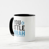 You Little Horah Hanukkah Funny Jewish Saying Gift Mok (Voorkant links)