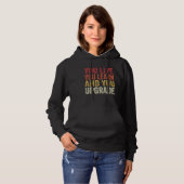 You Live You Learn You Upgrade Divorce Breakup Par Hoodie (Voorkant volledig)