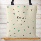 You look happier! "Emeralds never ghost me Tote Bag