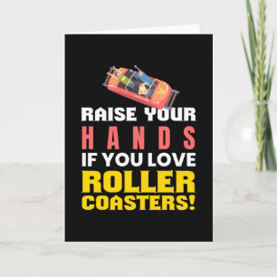 You Love Rollercoasters Amusement Park Kaart