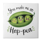 You Make Me So Hap-pea Tegeltje (Voorkant)