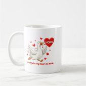 You Make My Heart Go Honk Funny Goose Valentine Sa Koffiemok (Links)