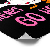 You Make My Heart Go Honk Funny Goose Valentine Sa Poster (Hoek)