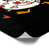 You Make My Heart Go Honk Funny Goose Valentine Sa Poster (Hoek)