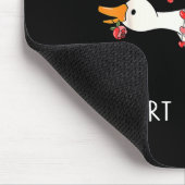 You Make My Heart Go Honk Goose Valentine's Day  Muismat (Hoek)