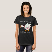 You Make My Heart Go Honk Goose Valentine's Day  T-shirt (Voorkant volledig)