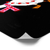 You Make My Heart Go Honk Valentine Goose Heart Si Poster (Hoek)