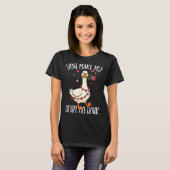 You Make My Heart Go Honk Valentine Goose T-shirt (Voorkant volledig)