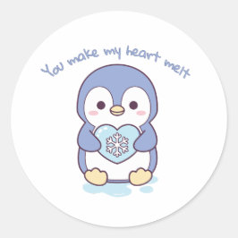 You Make My Heart Melt Sticker