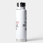 'You Make My Soul Smile' Valentine's Day Gift Waterfles (Rechts)