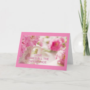 YOU MAKE OUR CHRISTMAS SO ROMANTIC FEESTDAGEN KAART